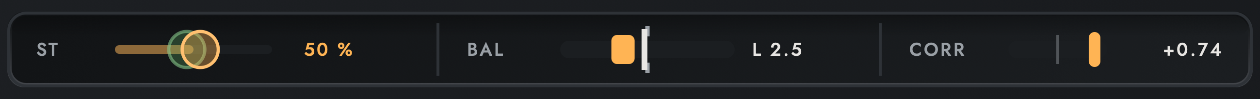 The stereo strip